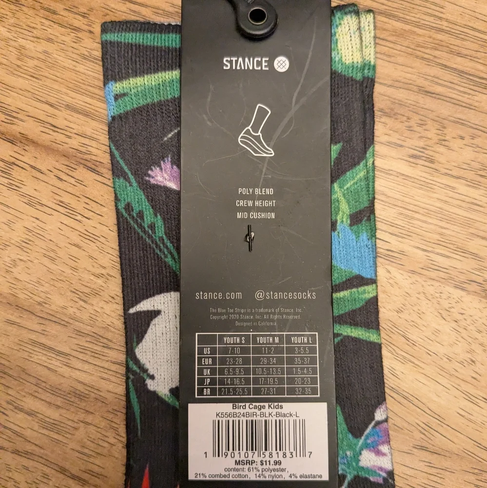Stance nwt kid